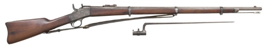 UNMARKED REMINGTON ROLLING BLOCK RIFLE.
