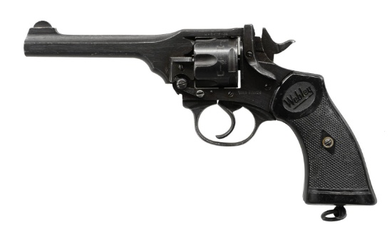 WW2 WEBLEY MARK IV REVOLVER.