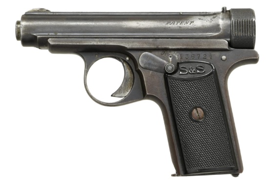 JP SAUER & SON MODEL 1913 SEMI-AUTOMATIC PISTOL.