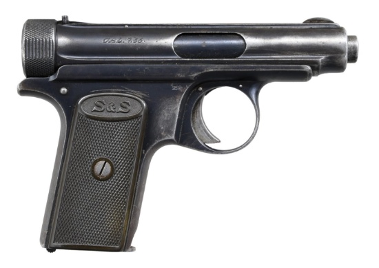 SAUER & SOHN MODEL 1913 SEMI AUTO PISTOL.