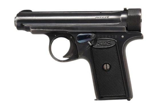 SAUER & SON MODEL 1913 SEMI AUTO PISTOL.