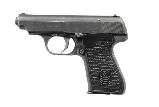 WWII GERMAN JP SAUER 38H SEMI AUTO PISTOL.