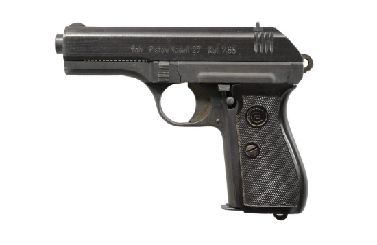 WWII GERMAN OCCUPATION CZ 27 SEMI AUTO MILITARY