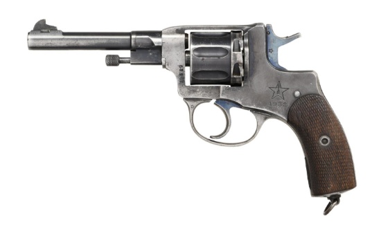 INTERWAR TULA 1895 NAGANT DA REVOLVER.