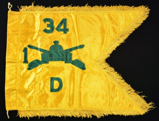 34TH ARMOR REGIMENT, 1ST BATTALION, COMPANY "D"