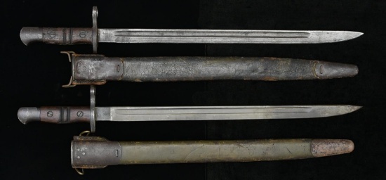 2 WWII U.S. MODEL1913/17 BAYONETS.