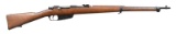 WW2 GERMAN MODIFIED M41 CARCANO BOLT ACTION RIFLE.