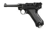 MAUSER (42) 1940 DATE LUGER SEMI AUTO PISTOL.