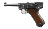 DWM 1915 DATE LUGER SEMI AUTO PISTOL.