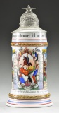IMPERIAL GERMAN REGIMENTAL STEIN FROM THE 5th