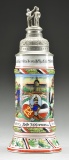 IMPERIAL GERMAN REGIMENTAL STEIN FROM A STRASSBURG