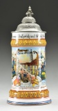 IMPERIAL GERMAN REGIMENTAL STEIN FROM THE 18th