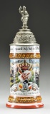 IMPERIAL GERMAN REGIMENTAL STEIN FROM THE 109th