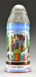 IMPERIAL GERMAN REGIMENTAL STEIN FROM THE 8th