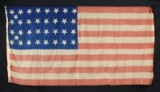 INTERESTING 34 STAR US FLAG.