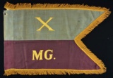 WW 2 ERA 10TH MACHINE GUN COMPANY GUIDON.