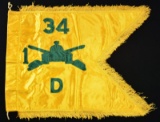 34TH ARMOR REGIMENT, 1ST BATTALION, COMPANY 