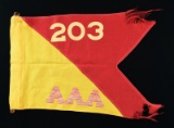 203RD ANTI AIRCRAFT ARTILLERY BATTALION FIELD