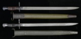 2 US WWI REMINGTON MODEL 1917 BAYONETS.