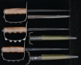 LOT OF 3 US M1917 Trench Knives