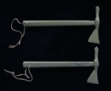 PAIR OF LAGANA FIGHTING TOMAHAWKS.