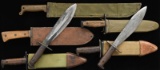 LARGE GROUPING OF US MILITARY BOLO KNIVES, USMC