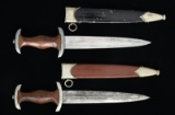 2 WWII GERMAN DAGGERS.