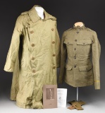 WWI UNIFORM & PHOTOGRAPH BELONGING TO FAMOUS
