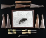 GROUPING OF BRITISH WEB GEAR, SMLE BUTTSTOCKS, &