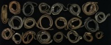 23 MOSTLY MILITARY RIFLE SLINGS.