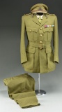 BRITISH WWII ARTILLERY UNIFORM FOR A LIEUTENANT