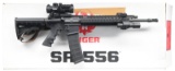 RUGER SR556FB RIFLE IN FACTORY BOX.