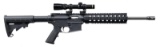 SMITH & WESSON M&P 15-22 RIFLE WITH LEUPOLD SCOPE.