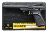 BROWNING BUCKMARK SEMI-AUTOMATIC PISTOL WITH CASE.