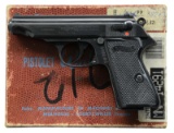 MANHURIN PP SEMI AUTO PISTOL.