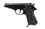 W. GERMAN WALTHER PP SEMI AUTO PISTOL.