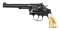 BLUED SMITH & WESSON MODEL K22 REVOLVER.