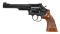 BLUED SMITH & WESSON MODEL 19-5 REVOLVER.
