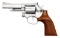 STAINLESS STEEL SMITH & WESSON MODEL 66 REVOLVER.