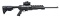 CUSTOM RUGER 10/22 SEMI-AUTOMATIC RIFLE.