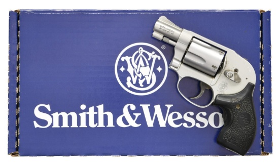 S&W 638-3 AIRWEIGHT DA REVOLVER WITH BOX.