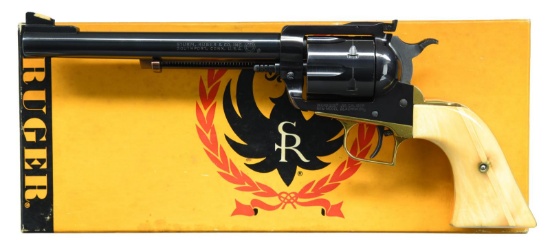 CUSTOM RUGER NM BLACKHAWK REVOLVER.