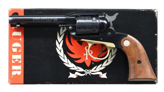 RUGER BEARCAT REVOLVER WITH ORIGINAL BOX.