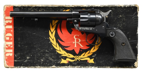 RUGER OLD MODEL MAGNUM SINGLE-SIX REVOLVER.