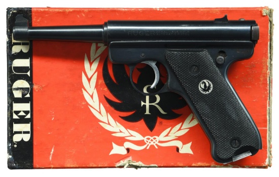 BOXED RUGER STANDARD AUTO SEMI-AUTO PISTOL.