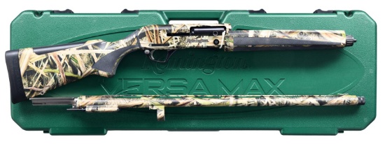 REMINGTON VERSA MAX SEMI-AUTOMATIC SHOTGUN.