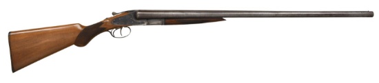 LC SMITH NO. 0 GRADE DAMASCUS SXS SHOTGUN.