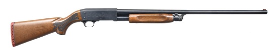ITHACA MODEL 37 FEATHERLIGHT PUMP ACTION SHOTGUN.