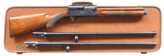 BELGIAN BROWNING SWEET 16 SEMI AUTO SHOTGUN WITH