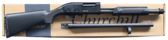 AKKAR 612 PUMP ACTION SHOTGUN.